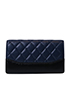 Chanel Gabrielle CC Yen Wallet, back view
